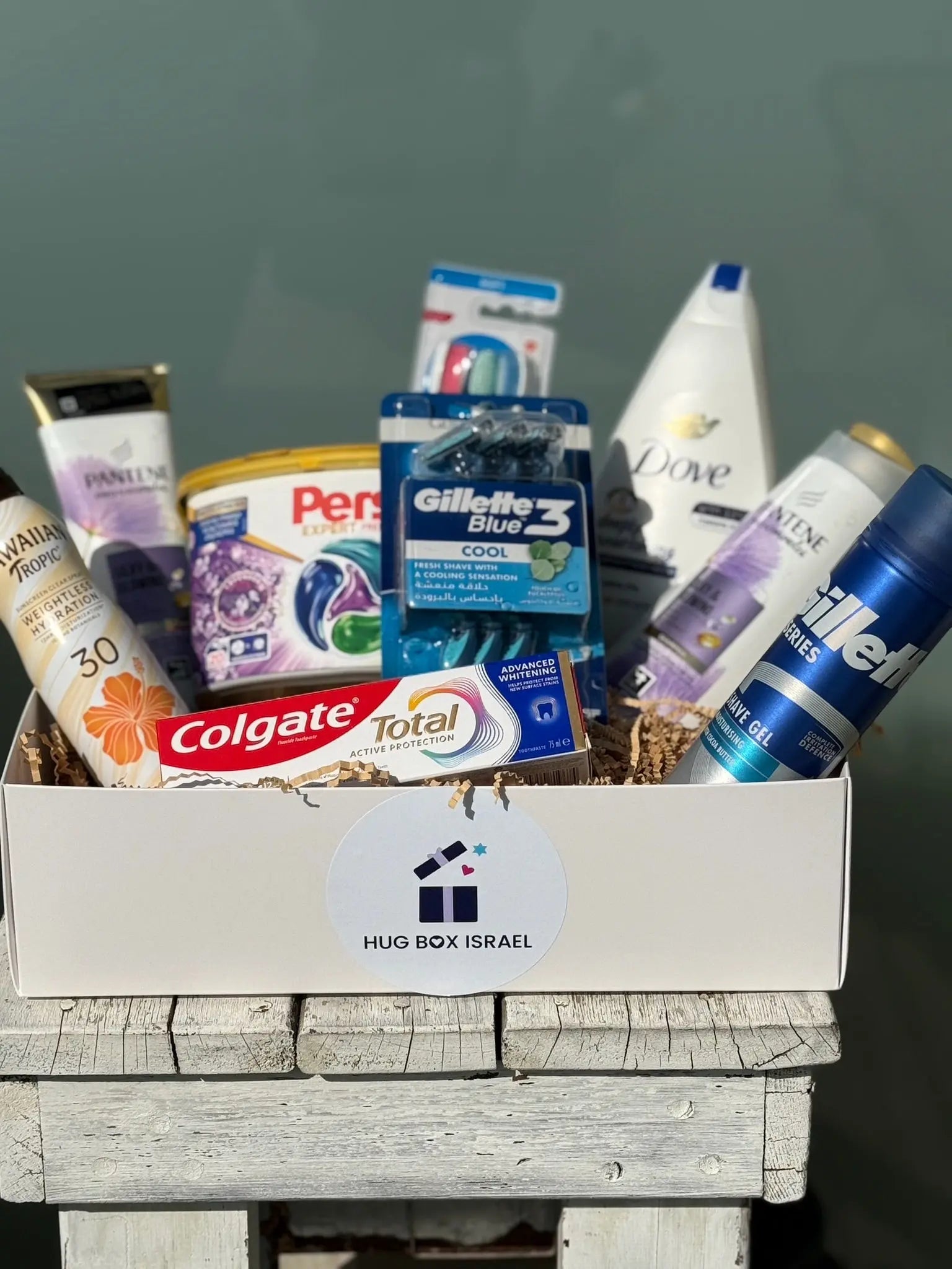 Everyday Essentials Box Hug Box Israel